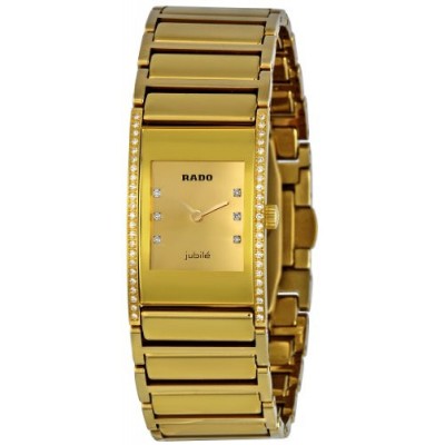 Купить Rado Integral Gold Diamond Dial Ladies Watch R20783732 в интернет магазине Муравей RU