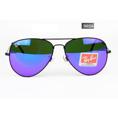 Купить Ray Ban 3026 mirror blue black в интернет магазине Муравей RU