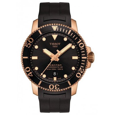Купить часы Tissot Seastar T120.407.37.051.01 Powermatic 80 в интернет магазине Муравей RU