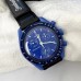 Купить наручные часы Omega Speedmaster MoonSwatch MISSION TO NEPTUNE